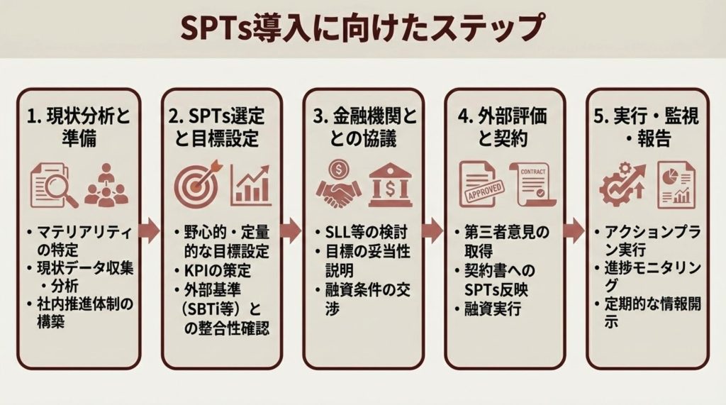 SPTs導入ステップ